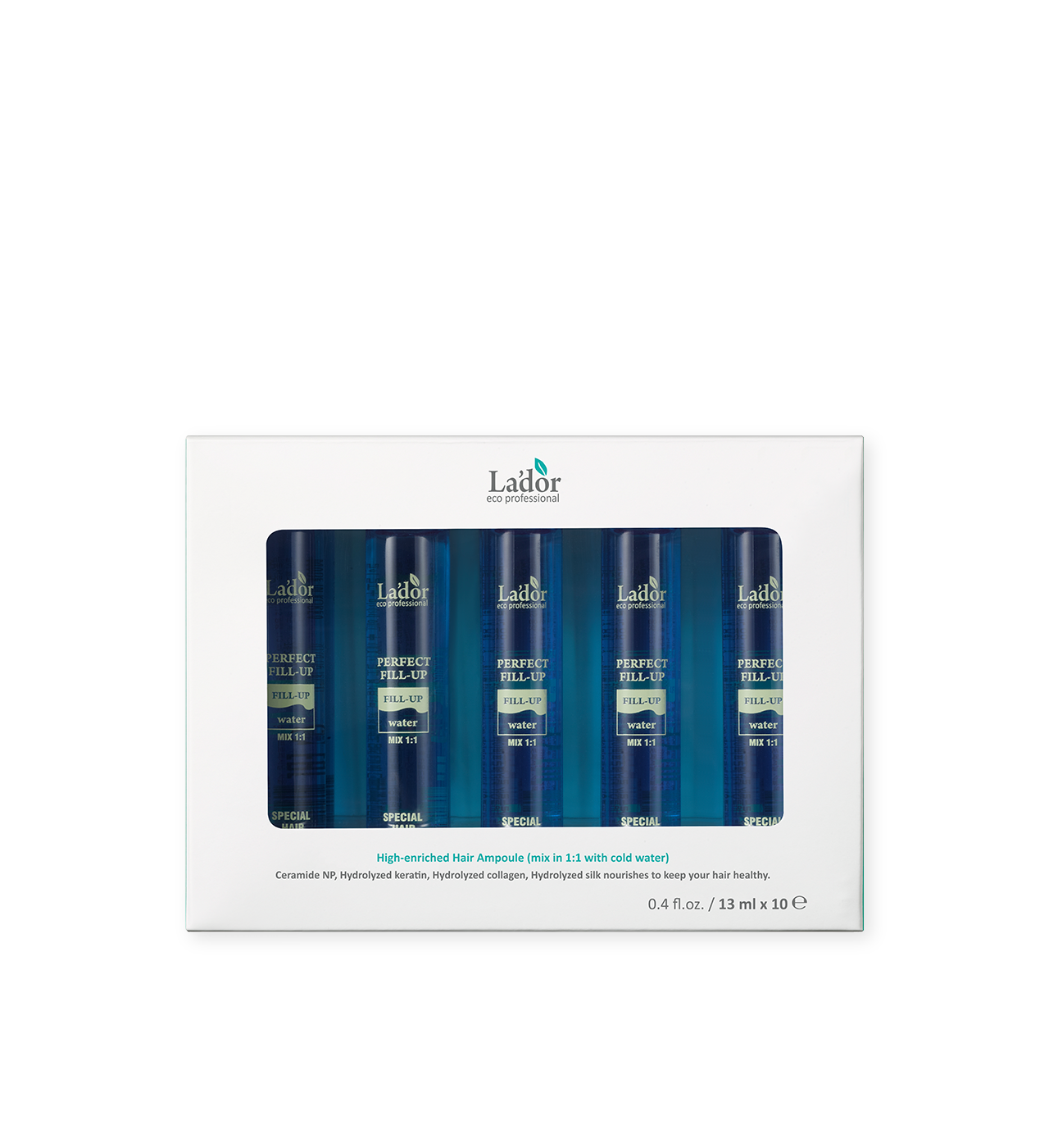 拉德尔蓝瓶精华-高浓缩护发精华（修复安瓶） 13ml x 10ea(1box)